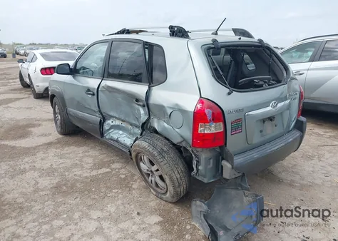 2006 Hyundai Tucson Gls/Limited из США, поврежденный, VIN KM8JN12D96U352373